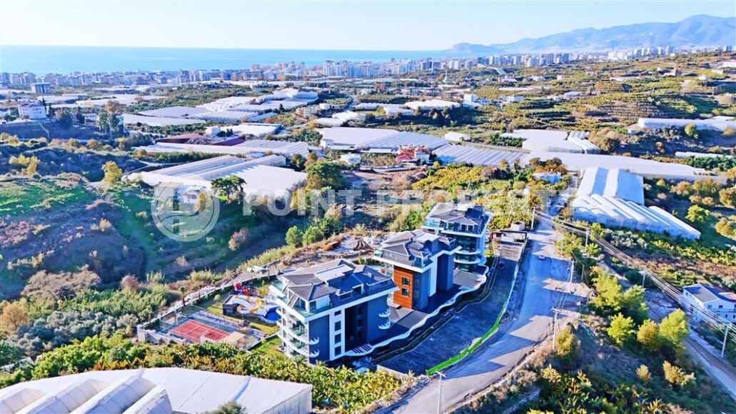 Modern apartment 1+1, 50 m² in a new residential complex with rich infrastructure in the Kargicak area-id-9376-photo-19