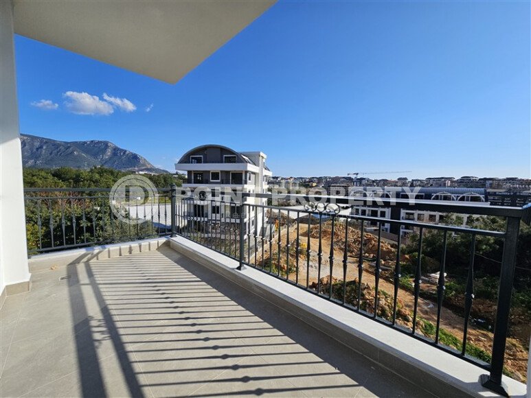 Квартира с двумя спальнями и отдельной кухней в районе Оба-id-9379-фото-14