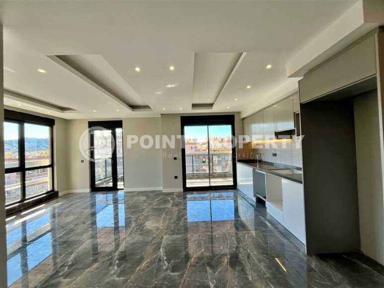 Просторная квартира 3+1, 130 кв.м.  в центре Алании, 700 м от моря-id-9382-фото-3