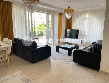 Просторная квартира с видом на море и историческую крепость Алании-id-9383-фото-2