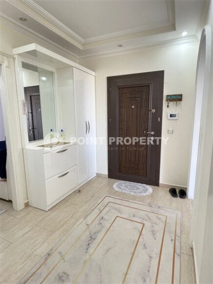 Просторная квартира с видом на море и историческую крепость Алании-id-9383-фото-5