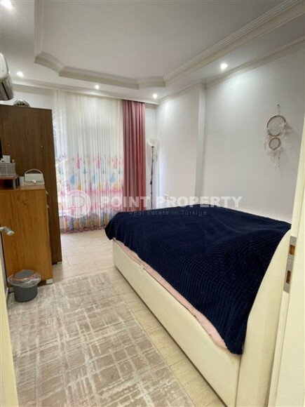 Просторная квартира с видом на море и историческую крепость Алании-id-9383-фото-8