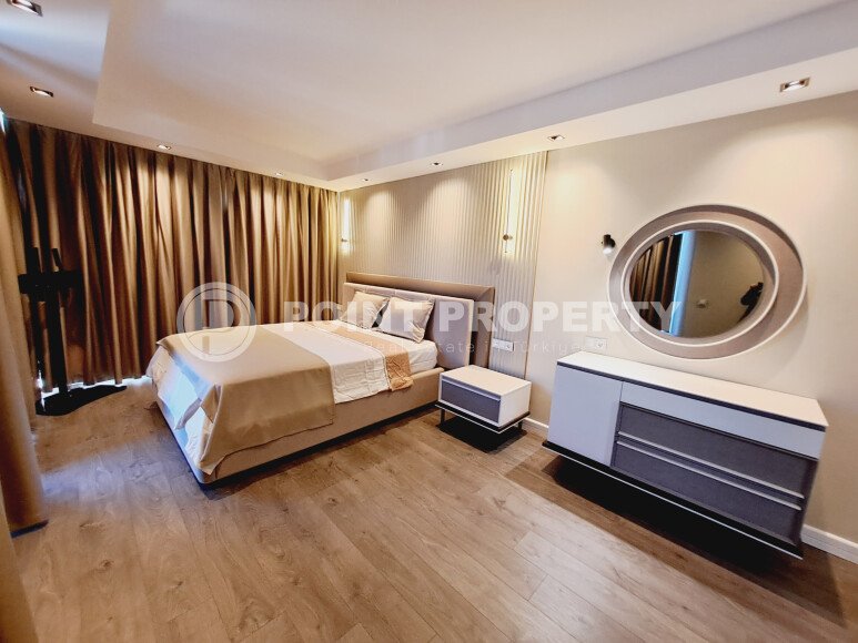 Panoramic villas with sea views 650 meters from the beach, in the picturesque resort area of Alanya - Incekum-id-7242-photo-4