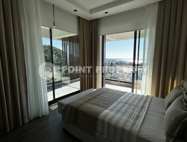 Панорамные виллы с видом на море в 650 метрах от пляжа, в живописном курортном районе Аланьи - Инжекум-id-7242-фото-5