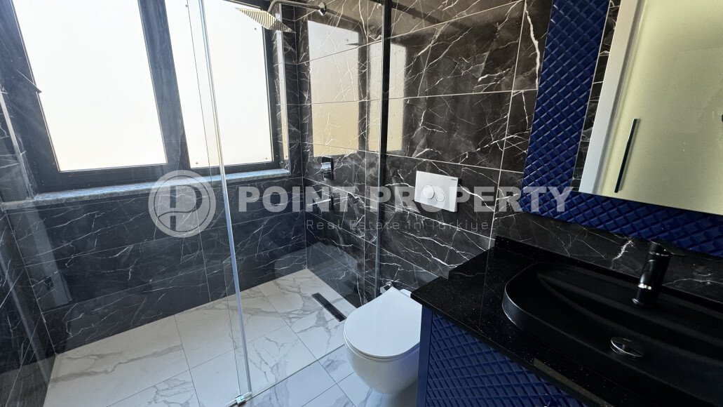 Panoramic villas with sea views 650 meters from the beach, in the picturesque resort area of Alanya - Incekum-id-7242-photo-12