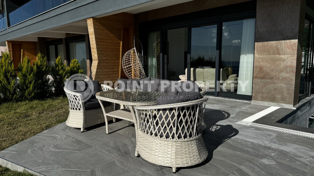 Panoramic villas with sea views 650 meters from the beach, in the picturesque resort area of Alanya - Incekum-id-7242-photo-21