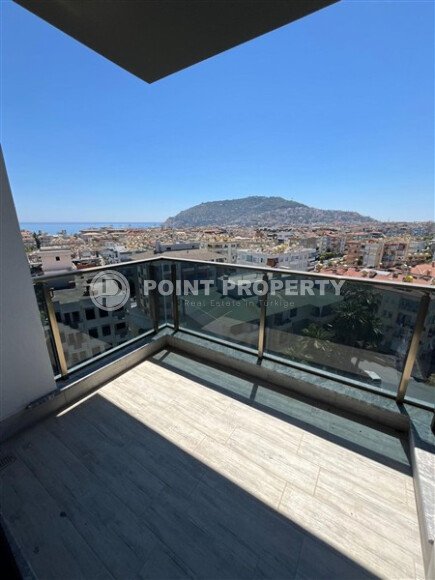 Светлая квартира 56 м² в центре Аланьи с видом на море-id-9387-фото-2