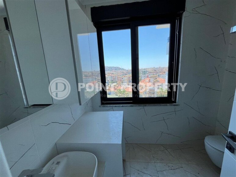 Светлая квартира 56 м² в центре Аланьи с видом на море-id-9387-фото-10