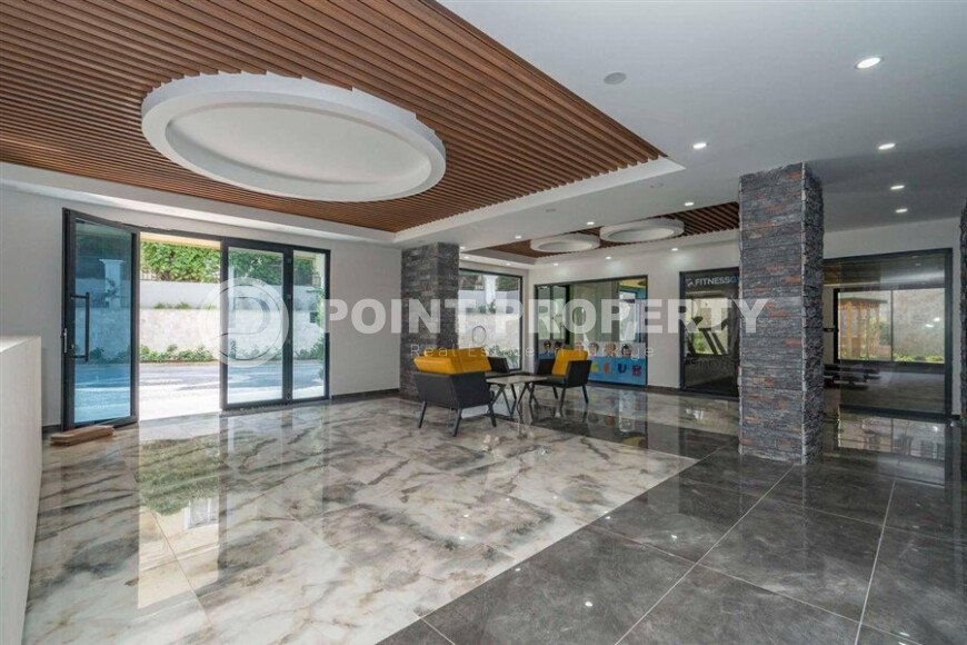 Светлая квартира 56 м² в центре Аланьи с видом на море-id-9387-фото-15