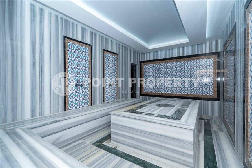 Светлая квартира 56 м² в центре Аланьи с видом на море-id-9387-фото-17