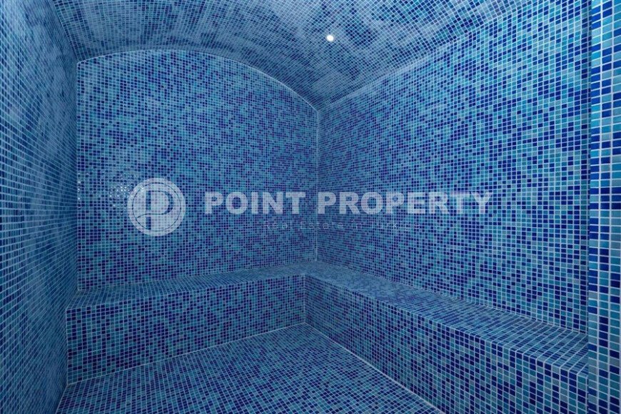 Светлая квартира 56 м² в центре Аланьи с видом на море-id-9387-фото-24