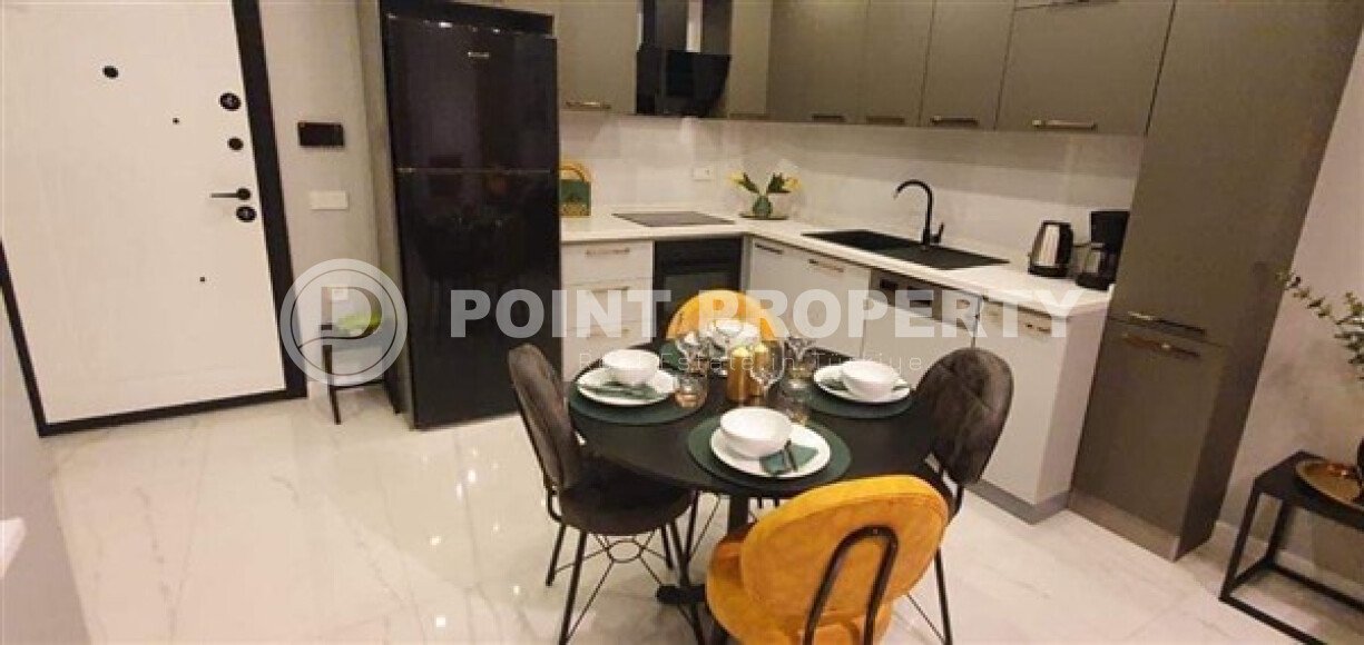 Стильная квартира 55 м² в центре Аланьи рядом с пляжем Кейкубат-id-9388-фото-2