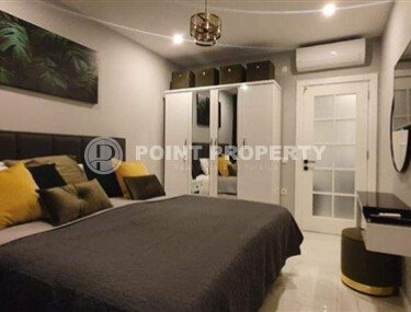 Стильная квартира 55 м² в центре Аланьи рядом с пляжем Кейкубат-id-9388-фото-3