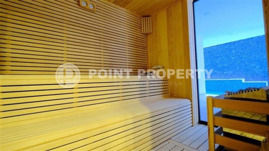 Стильная квартира 55 м² в центре Аланьи рядом с пляжем Кейкубат-id-9388-фото-9