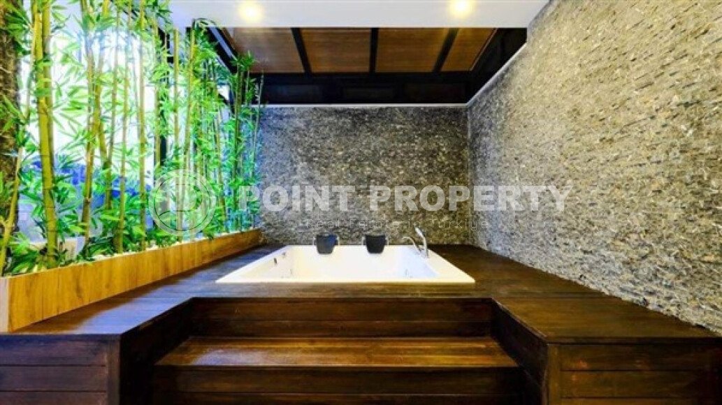 Стильная квартира 55 м² в центре Аланьи рядом с пляжем Кейкубат-id-9388-фото-11