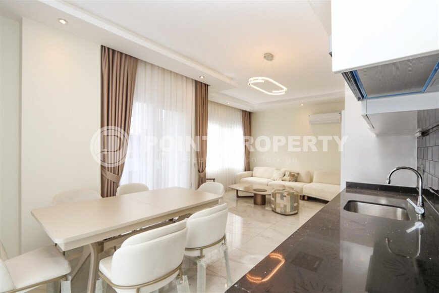 Пентхаус 2+1 в районе Оба с красивым видом на горы-id-9398-фото-3