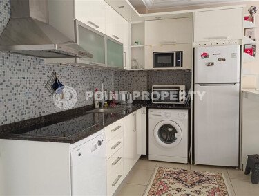 Квартира 60 м² в центре Аланьи, 50 м от пляжа Клеопатры, подходит для ВНЖ-id-9406-фото-5