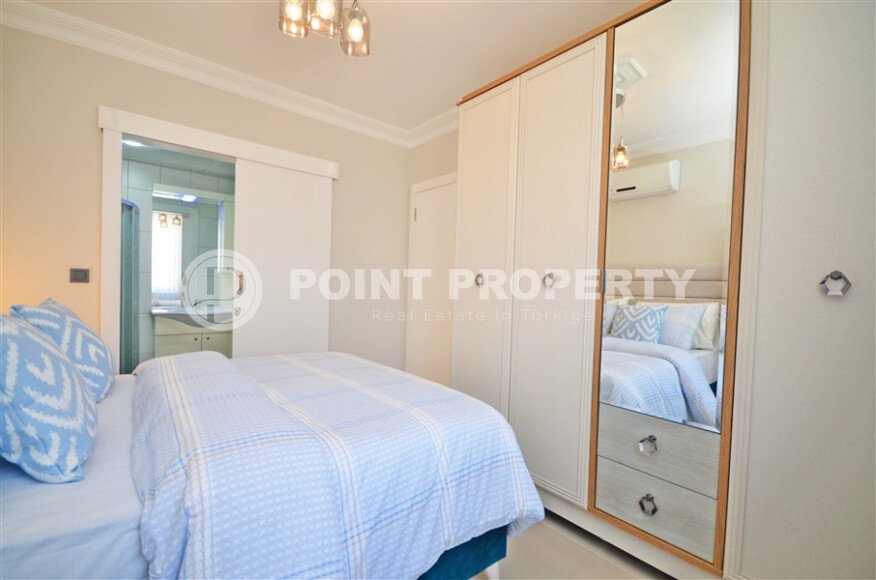 Светлая квартира, 110 м² в районе Каргыджак, 200 м до моря-id-9409-фото-9