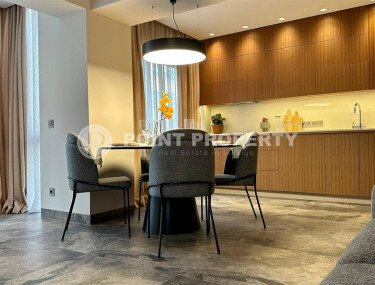 Стильная квартира  87 м² в центре Аланьи, в шаговой доступности от пляжа Клеопатры-id-9415-фото-2