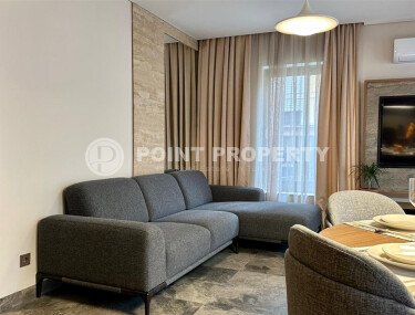 Стильная квартира  87 м² в центре Аланьи, в шаговой доступности от пляжа Клеопатры-id-9415-фото-3