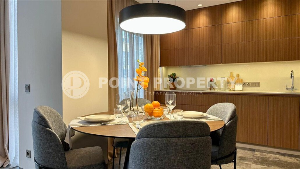 Стильная квартира  87 м² в центре Аланьи, в шаговой доступности от пляжа Клеопатры-id-9415-фото-4