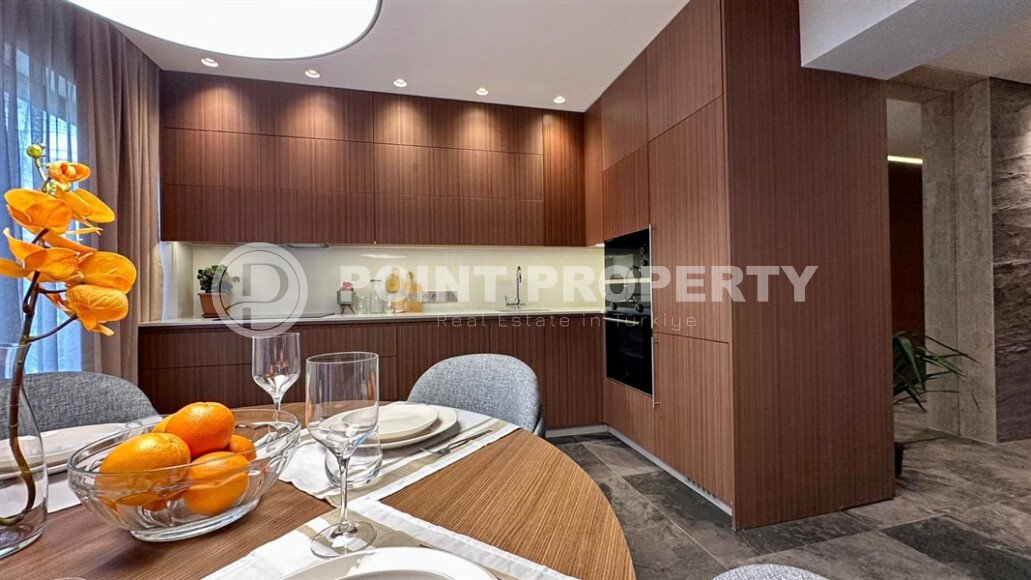 Стильная квартира  87 м² в центре Аланьи, в шаговой доступности от пляжа Клеопатры-id-9415-фото-5