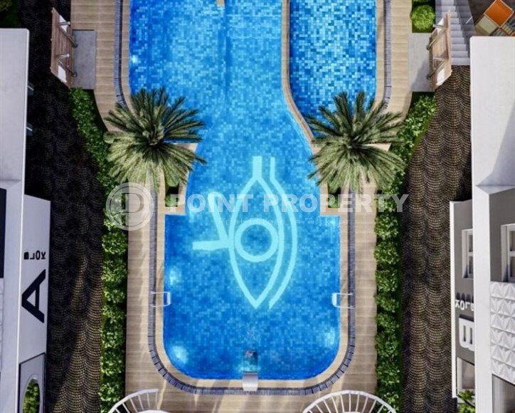 Стильная квартира 1+1, 55 м² в районе Махмутлар-id-9416-фото-11