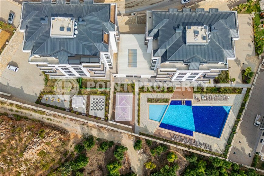 Spacious 3+1 apartment, 120 m² in a 2023 complex in the Oba area-id-9421-photo-33