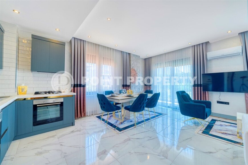 Стильный дуплекс 100 м² в районе Верхняя Оба, с террасой и видом на окрестности-id-9423-фото-2