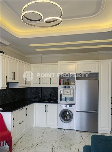 Просторная 1+1 квартира, 50 м² с балконом в комплексе 2022 года в районе Оба-id-9425-фото-2