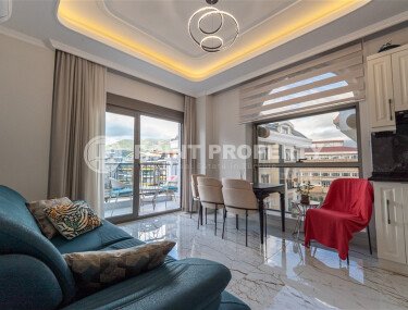 Просторная 1+1 квартира, 50 м² с балконом в комплексе 2022 года в районе Оба-id-9425-фото-5