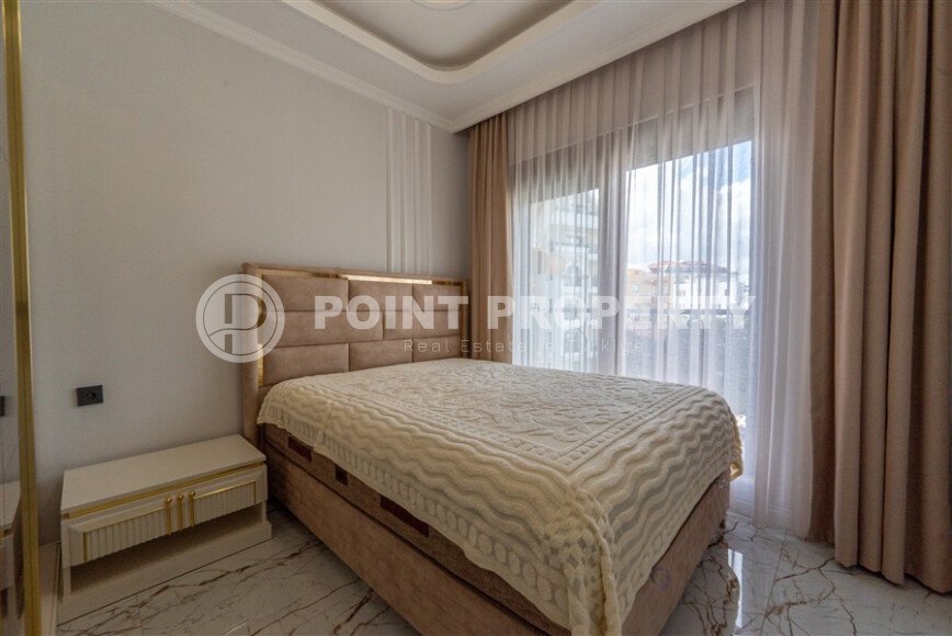 Просторная 1+1 квартира, 50 м² с балконом в комплексе 2022 года в районе Оба-id-9425-фото-8