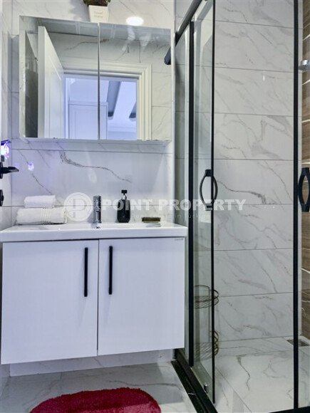 Просторная 1+1 квартира, 50 м² с балконом в комплексе 2022 года в районе Оба-id-9425-фото-9