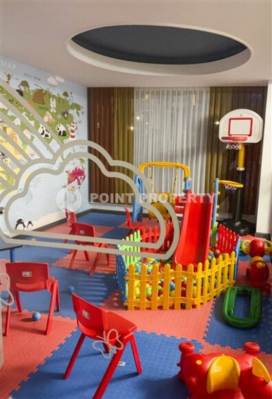 Просторная 1+1 квартира, 50 м² с балконом в комплексе 2022 года в районе Оба-id-9425-фото-16