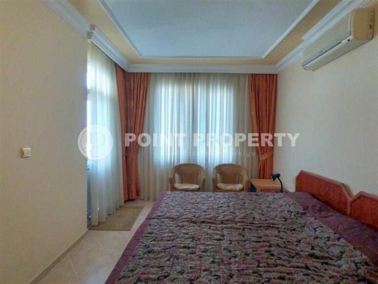 Cozy apartment 125 m² with separate kitchen in Oba area, 350 m to the sea, residence permit-id-9427-photo-12