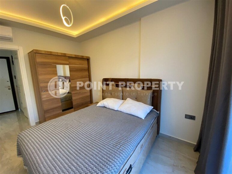 Уютная 1+1 квартира, 53 м² в центре Аланьи, в престижном комплексе 2023 года-id-9435-фото-5