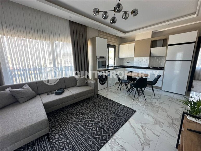 Comfortable 63 m² apartment in Kargicak with sea and mountain views-id-9449-photo-1