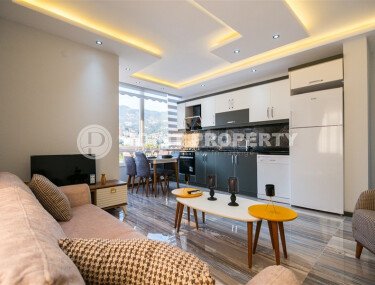 Отличная квартира 1+1 ,55 м² в центре Аланьи-id-9467-фото-3