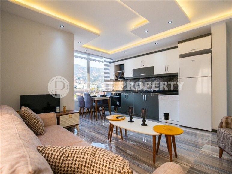 Отличная квартира 1+1 ,55 м² в центре Аланьи-id-9467-фото-3