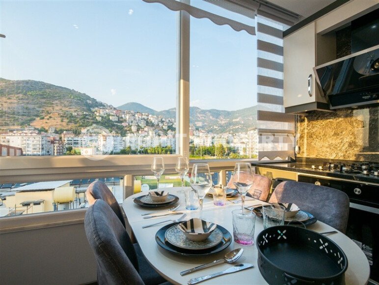 Отличная квартира 1+1 ,55 м² в центре Аланьи-id-9467-фото-7