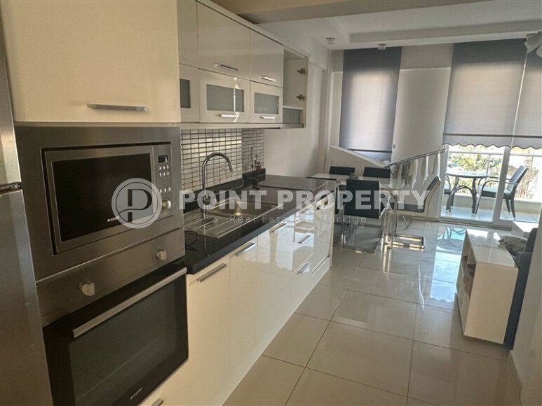 Уютная квартира 85 м² в центре Аланьи у пляжа Клеопатры, ВНЖ, вид на крепость-id-9475-фото-2