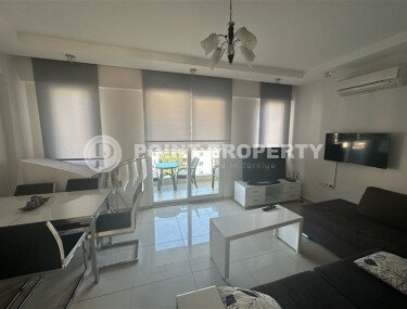 Уютная квартира 85 м² в центре Аланьи у пляжа Клеопатры, ВНЖ, вид на крепость-id-9475-фото-3