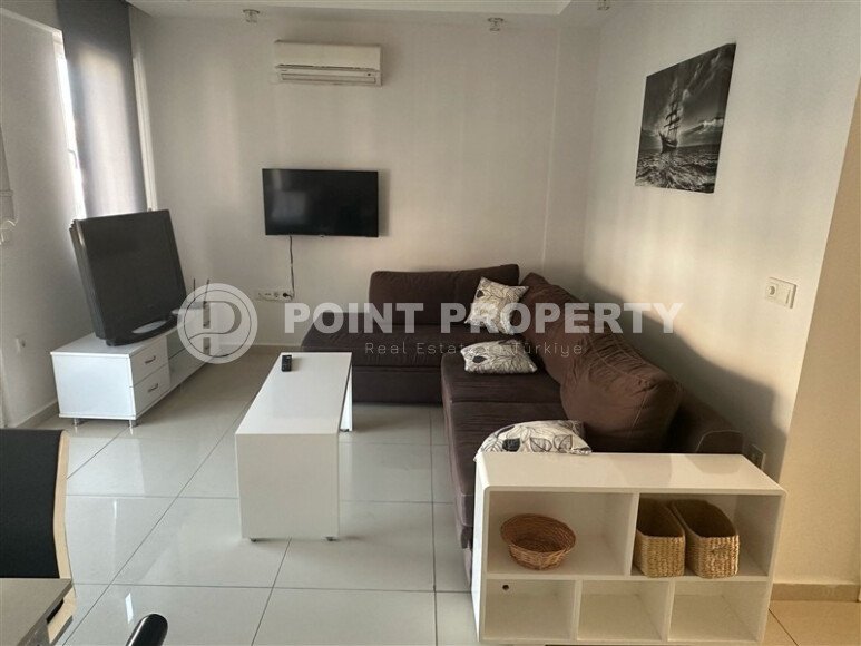 Уютная квартира 85 м² в центре Аланьи у пляжа Клеопатры, ВНЖ, вид на крепость-id-9475-фото-4