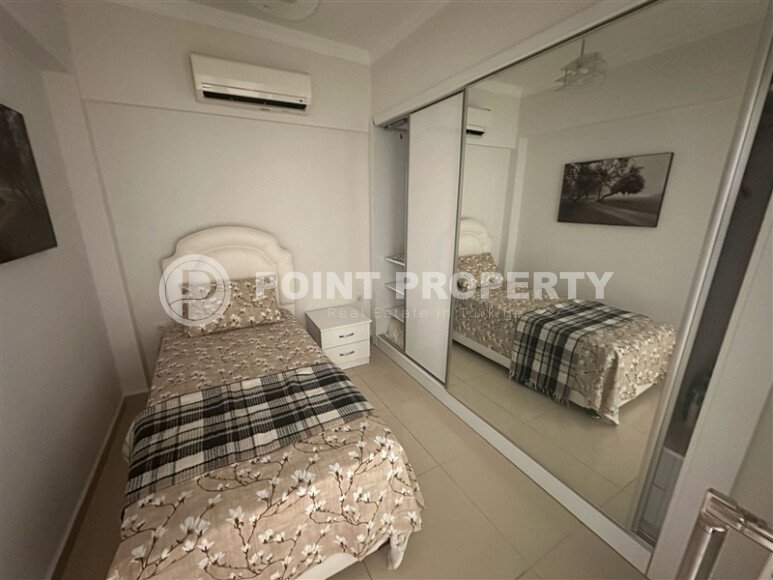 Уютная квартира 85 м² в центре Аланьи у пляжа Клеопатры, ВНЖ, вид на крепость-id-9475-фото-8