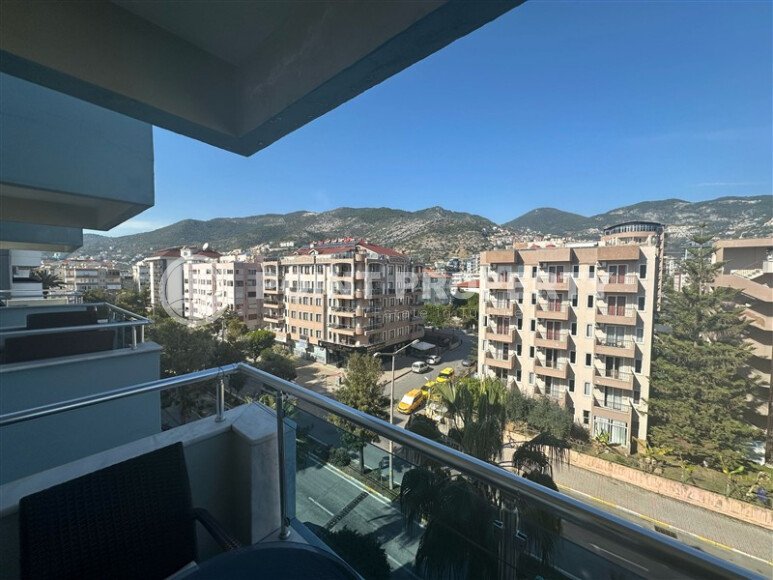 Уютная квартира 85 м² в центре Аланьи у пляжа Клеопатры, ВНЖ, вид на крепость-id-9475-фото-11