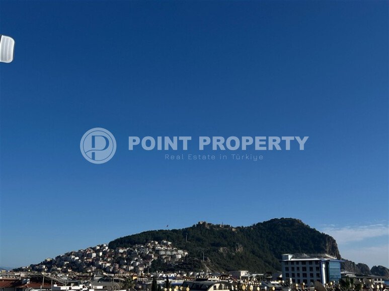 Уютная квартира 85 м² в центре Аланьи у пляжа Клеопатры, ВНЖ, вид на крепость-id-9475-фото-15