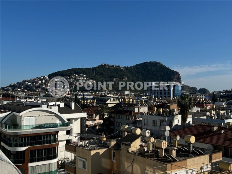 Уютная квартира 85 м² в центре Аланьи у пляжа Клеопатры, ВНЖ, вид на крепость-id-9475-фото-16