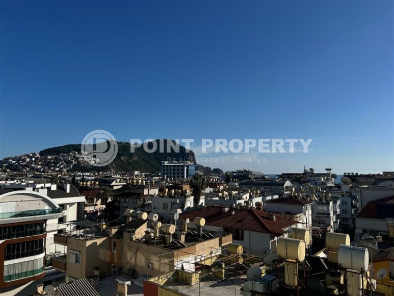 Уютная квартира 85 м² в центре Аланьи у пляжа Клеопатры, ВНЖ, вид на крепость-id-9475-фото-20