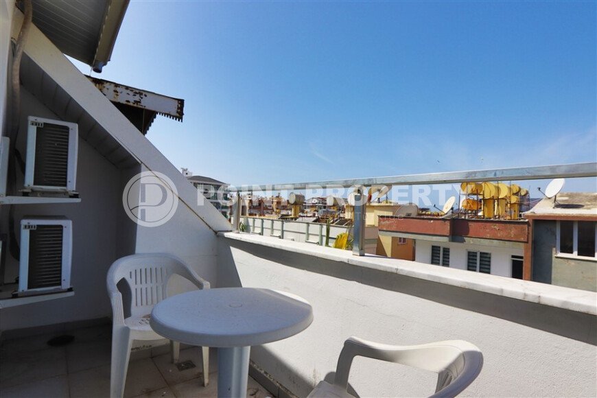 Двухуровневая квартира возле пляжа Клеопатры в доме с бассейном-id-9488-фото-16