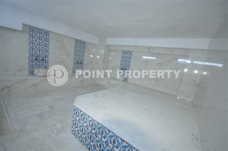 Двухуровневая квартира возле пляжа Клеопатры в доме с бассейном-id-9488-фото-17